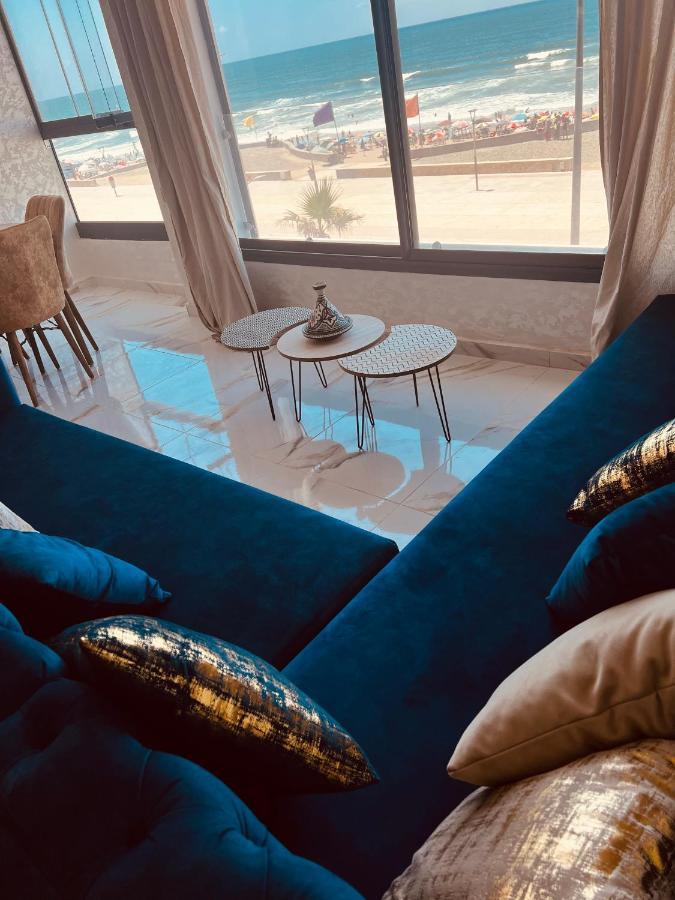 Golden Beach Elegance Sea View & Serenity Kenitra Ngoại thất bức ảnh